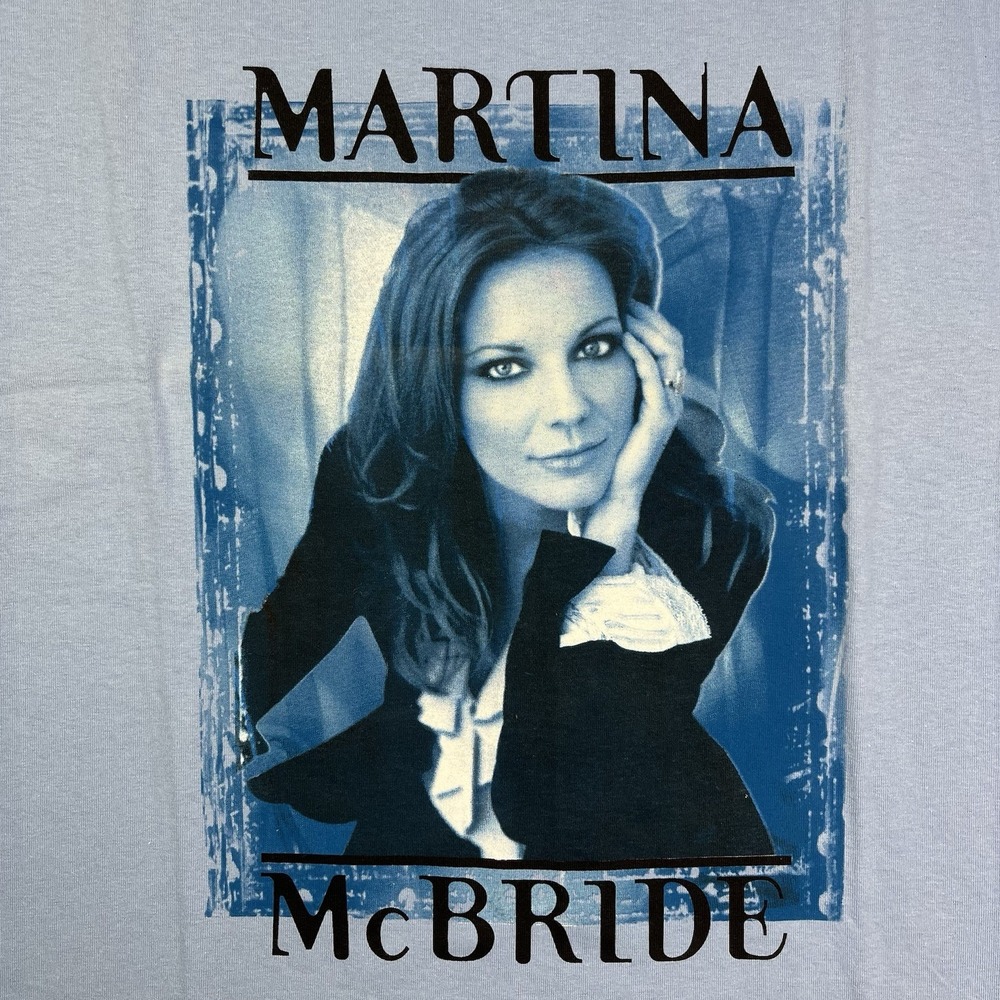 Vintage 2003 Martina McBride Country Music Tour Graphic T-Shirt Adult Size L - Picture 2 of 7